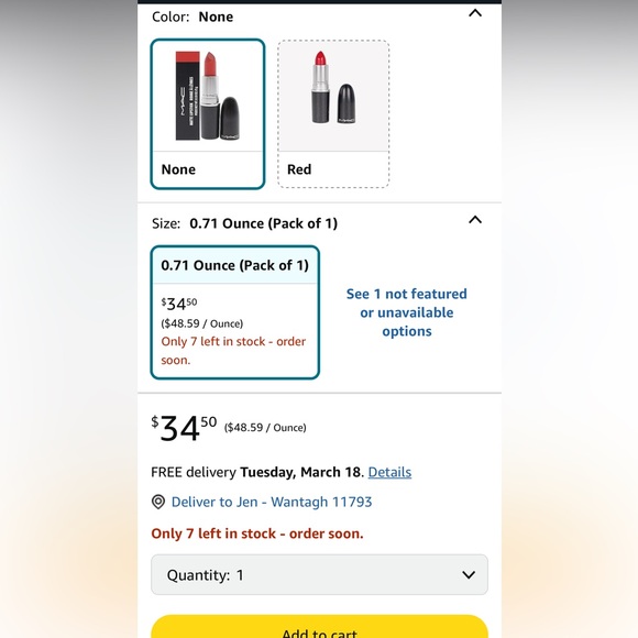 New Mac lipsticks Tropic Tonic - Picture 6 of 6